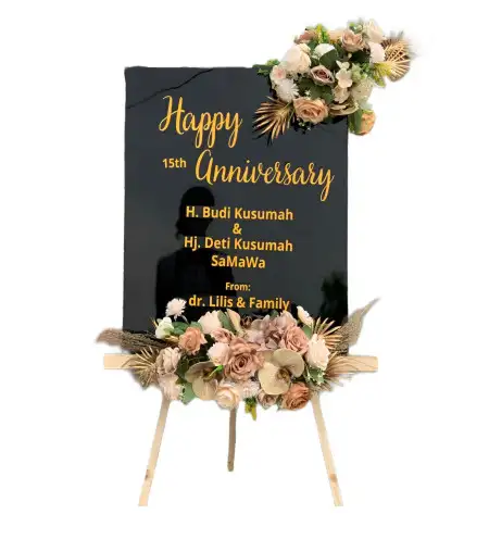 Papan Bunga Akrilik Petamburan