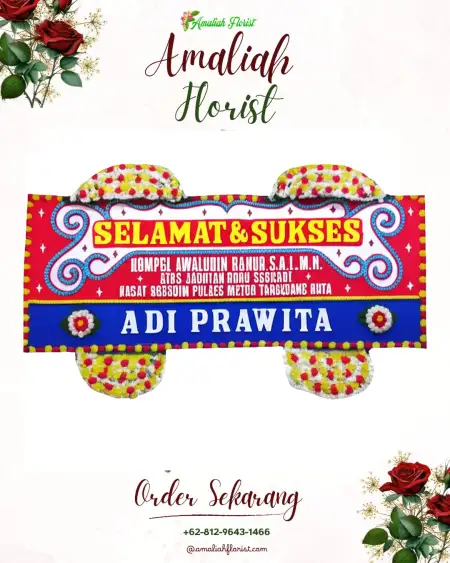 Papan Bunga Ucapan Selamat Petamburan
